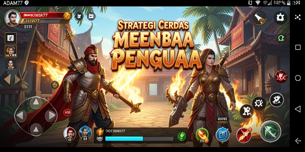 Tampilan gameplay <strong>ADAM77</strong> yang mendebarkan dan strategis.