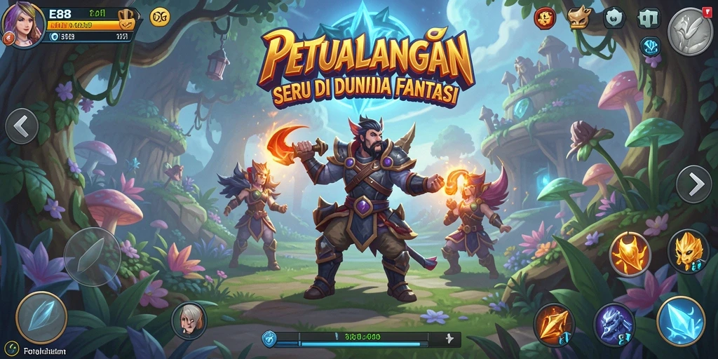 Tampilan gameplay E88 yang menegangkan dan penuh aksi.