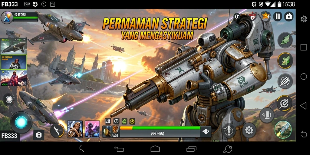 Tampilan menarik dari gameplay FB333 yang penuh strategi.