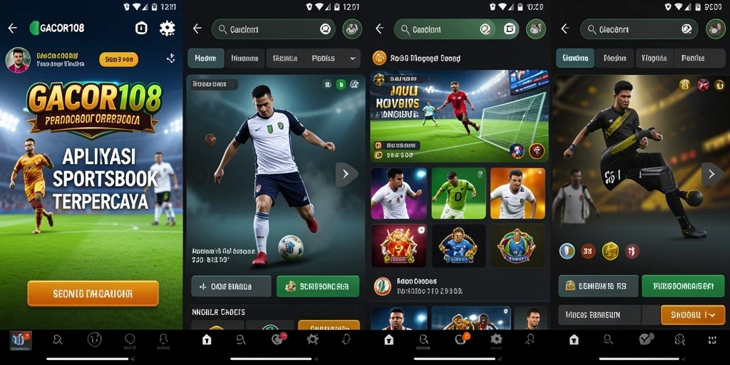 Tampilan gameplay GACOR108 yang menarik dalam taruhan Sportsbook.