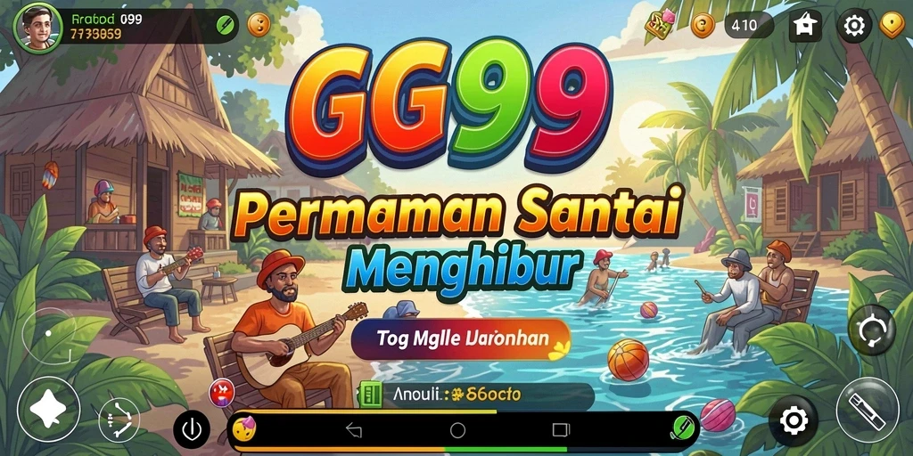 Tangkapan layar gameplay GG999 yang penuh warna dan menantang.