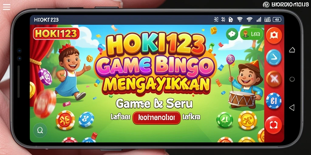 Tampilan permainan Bingo HOKI123 yang seru dan mengasyikkan
