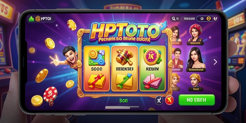 Tampilan gameplay HPTOTO yang menakjubkan dan mendebarkan.