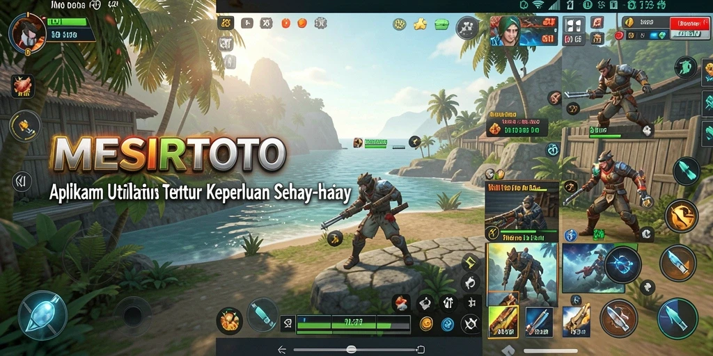 Tampilan antarmuka MESIRTOTO yang sederhana dan fungsional.