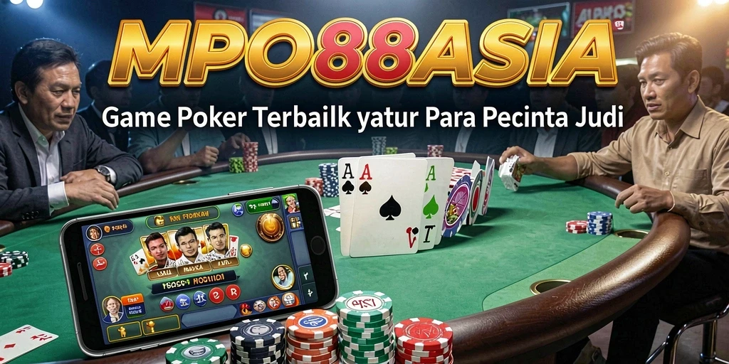 Screenshot gameplay MPO88ASIA yang menampilkan suasana poker seru.