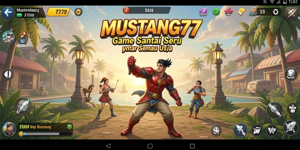 Screenshot gameplay MUSTANG77 yang menunjukkan keseruan bermain.