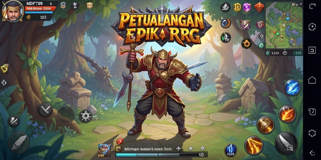 Tampilan gameplay RPG yang mendebarkan di MVP789.
