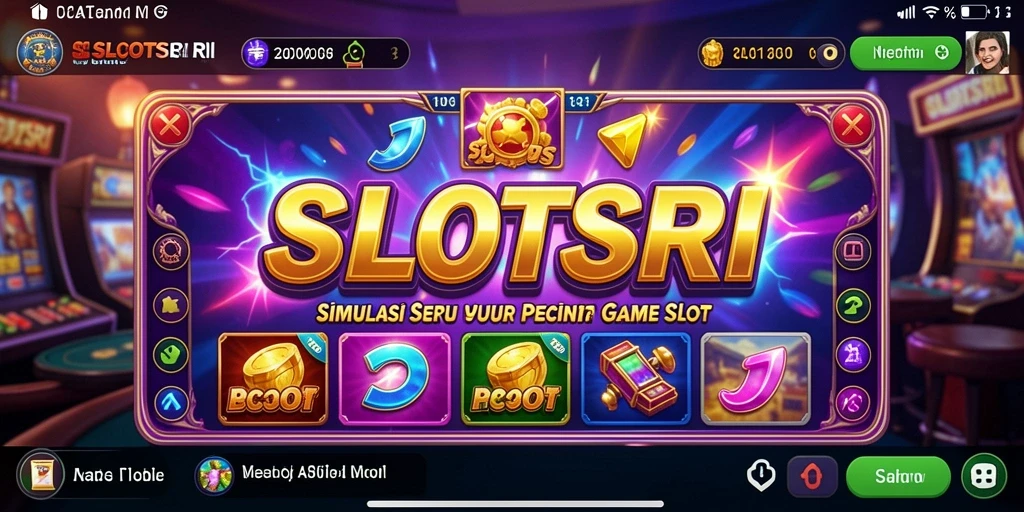 Tampilan menarik dari gameplay SLOTSRI yang seru.