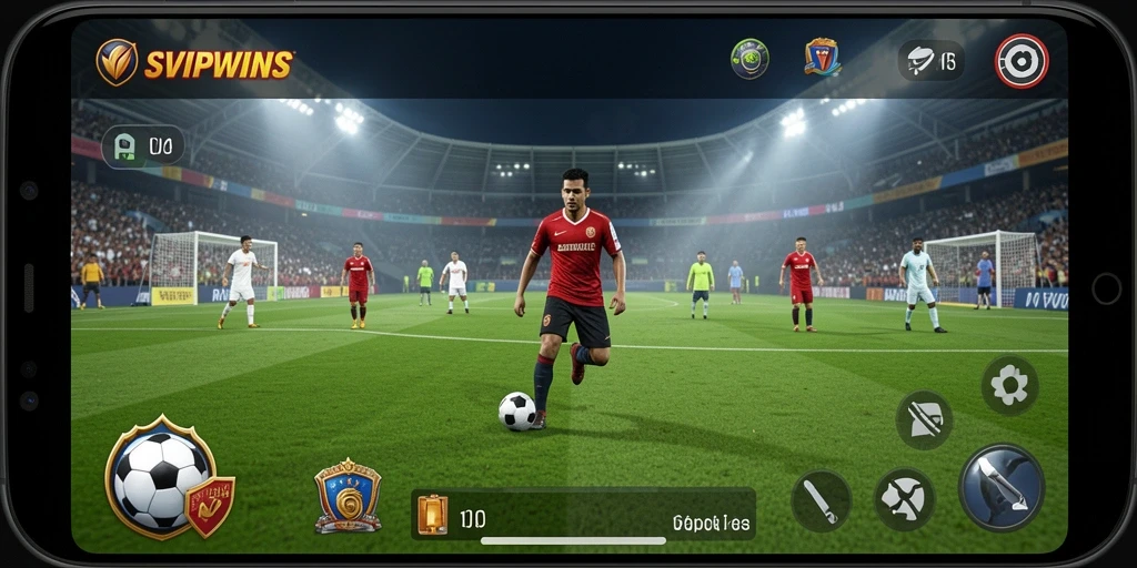 Tampilan gameplay <strong>SVIPWINS</strong> yang menakjubkan dan dinamis dalam aksi.